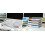 EXERZ Letter Trays 4pcs Stackable Paper Sorter A4 Desk File Organiser Black 8