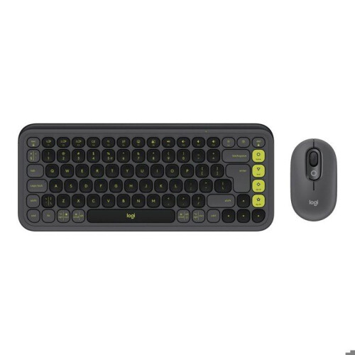 Logitech Logitech POP Icon Combo Graphite -näppäimistö ja hiiri