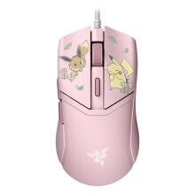 Mouse para jogos - RAZER - Cobra Edição Pokémon Pikachu/Eevee - 8 500 DPI - Fio USB - Chroma RGB