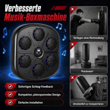 Muzikale boksmachine met led-display en 9 standen