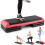 In hoogte verstelbare aerobic stepper, antislip, rood 4