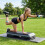 In hoogte verstelbare aerobic stepper, antislip, grijs 1