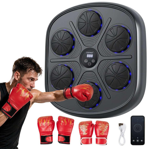 Muzikale boksmachine met led-display en 9 standen 1