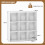 9-Cube White Wooden Bookshelf with Anti-Tipping Kit 1
