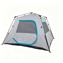 6-Person Waterproof Pop-Up Camping Tent with 5 Windows