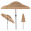 Hawaiian Garden Parasol, 275cm, Tiltable with Crank 1
