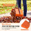 92 cm Leaf Grabber with Non-Slip Handle, Metal Frame 1