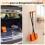 92 cm Leaf Grabber with Non-Slip Handle, Metal Frame 8