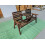 Wooden Garden Bench with Folding Table, Seats 2-3 People 1