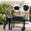 Large Charcoal Grill with Folding Tables and Thermometer 1