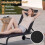 Outdoor Chaise Lounge Chairs, Set of 2, Adjustable Backrest 3