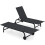Outdoor Chaise Lounge Chairs, Set of 2, Adjustable Backrest 4