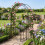 Metal Garden Arch with Lockable Doors and Arched Top 1