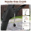 11 Ft Cantilever Patio Umbrella, 360 Rotation, Beige 2