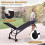 Outdoor Chaise Lounge Chairs, Set of 2, Adjustable Backrest 7