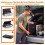 Folding Charcoal Grill, 2 Heights, 4-Sided Ventilation, Black 4