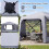 Folding Hexagonal Gazebo with Mosquito Nets and Curtains 6