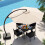11 Ft Cantilever Patio Umbrella, 360 Rotation, Beige 5