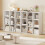 9-Cube White Wooden Bookshelf with Anti-Tipping Kit 5