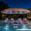15 x 9 FT Solar Patio Umbrella, Multi-Color Lights, Brown 2