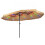 15 x 9 FT Solar Patio Umbrella, Multi-Color Lights, Brown 3