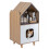 Cat Litter Box Enclosure with Shelf and Double Doors 4
