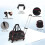 Rolling Pet Carrier with Wheels & Telescopic Handle, Red 1