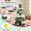 Cat Christmas Tree Tower with Condos and Toys, 61.5" 3