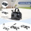 Rolling Pet Carrier with Wheels, Telescopic Handle, Mesh Windows 4