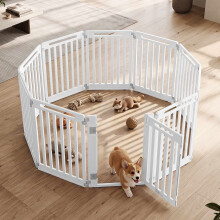 Indoor Outdoor Dog Playpen, 31.5" Tall, 10 Panels, HDPE