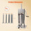 Manual Sausage Stuffer, 11 LBS Capacity, 4 Tubes, 2 Speeds 5