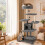 170cm Grey Cat Tree with Sisal Posts and Cave 6