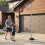Adjustable Basketball Hoop with Fillable Base, 105-255 cm 2
