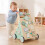 Baby Push Walker with Activity Center - Green 1