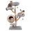 5-Tier Gray Wooden Cat Tree with Plush Perches & Jute Posts 3