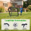 Football Rebounder 85x85 cm, 5 Angles, Foldable 1