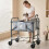 Foldable Dog Bath Cart with Adjustable Height & Wheels 6
