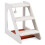 Pet Stairs with Bed, 3 Steps, Foam Padded, 54x33x48 cm 8
