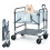 Foldable Dog Bath Cart with Adjustable Height & Wheels 7