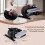 Under Desk Elliptical Pedal Exerciser, Black, Compact & Quiet 2