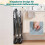 Foldable Dog Bath Cart with Adjustable Height & Wheels 3