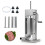 Manual Sausage Stuffer, 11 LBS Capacity, 4 Tubes, 2 Speeds 8