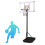 Adjustable Portable Basketball Hoop with Fillable Base 4