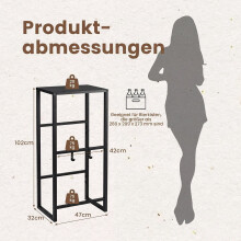 Heavy-Duty Metal Beer Storage Rack, 3-Tier, Adjustable Shelves
