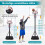 Adjustable Portable Basketball Hoop with Fillable Base 5