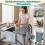 Foldable Dog Bath Cart with Adjustable Height & Wheels 4