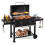Large Charcoal Grill with Folding Tables and Thermometer 3
