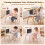 Kids Weaning Table and Chair Set with Chalkboard 6