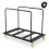 Heavy Duty Folding Table Cart with Lockable Wheels 2