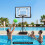 Pool Basketball Hoop with LED Lights, Adjustable Rim, Black 7